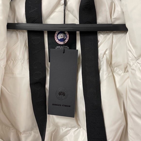 NWT Canada Goose x Angel Chen Arxan Bomber Jacket in White Mens Size Large - Picture 14 of 16